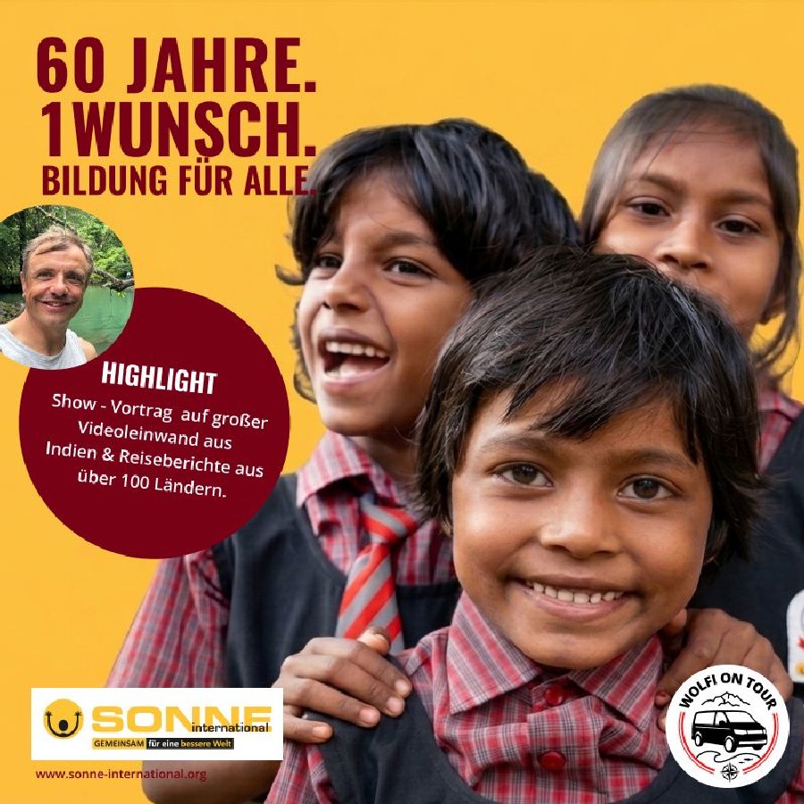 60JAHRE. 1WUNSCH. Bildung für alle.